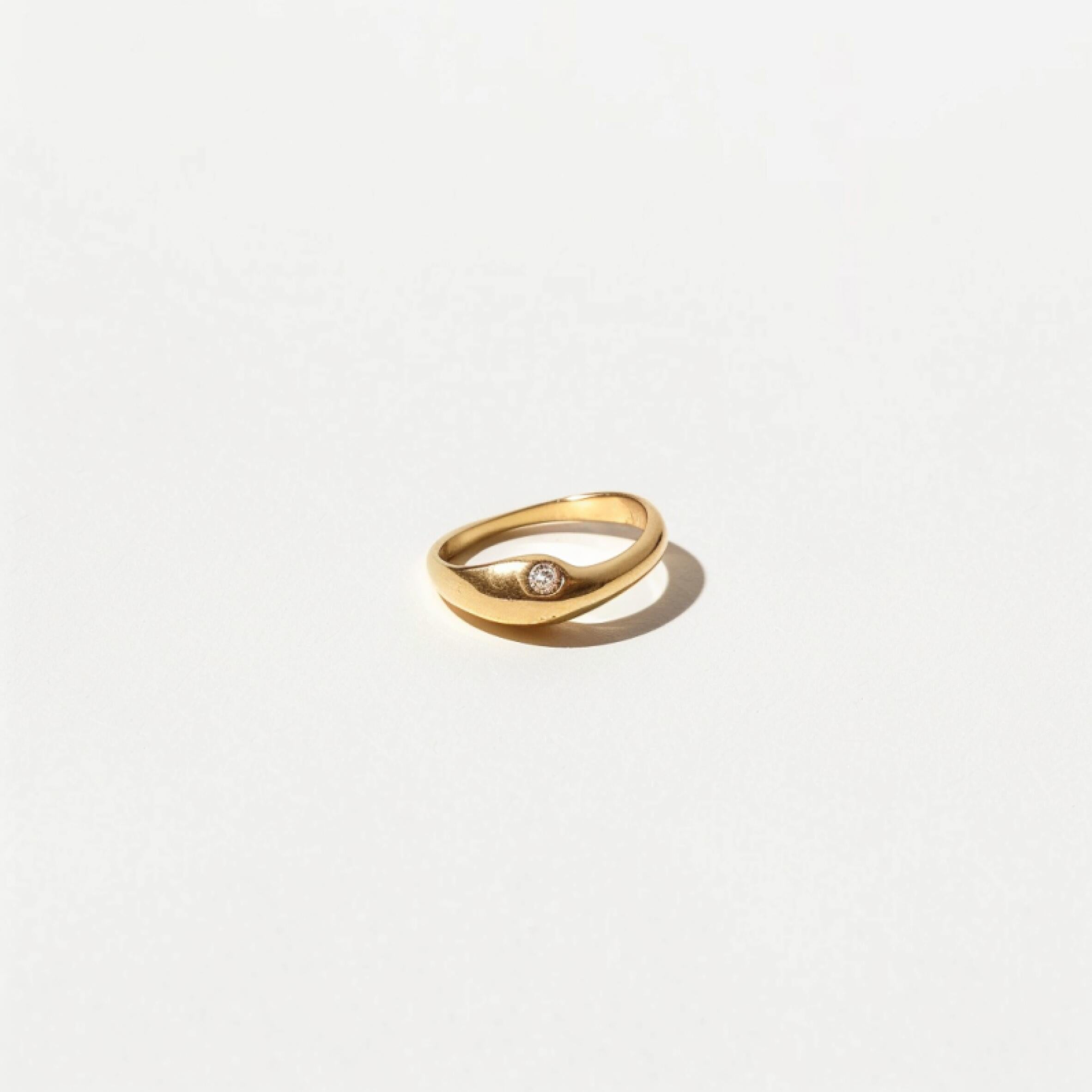 Gold-toned ring